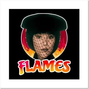 Flames Posters and Art